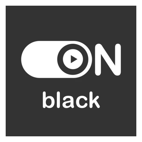 - 0 N - Black on Radio